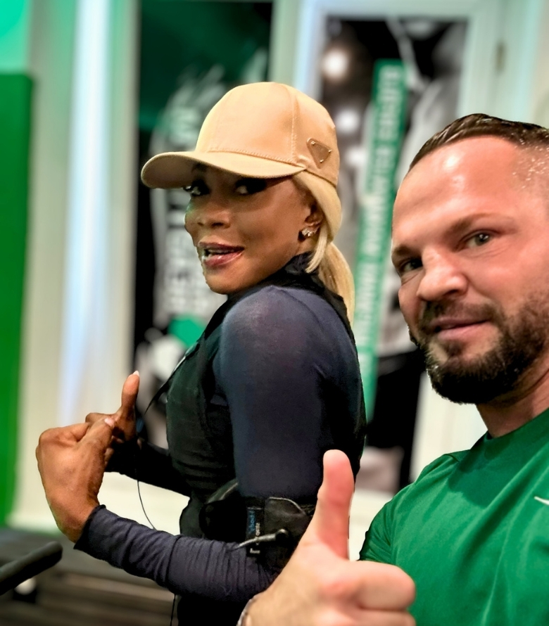 Trainingsmoment bei Raw and Ready - Gym